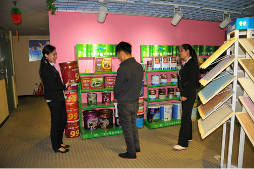 貴港客戶到訪友情漆 貴港客戶到訪友情漆