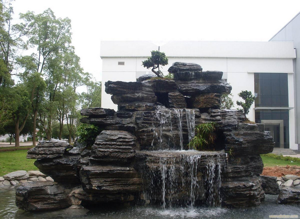 對山體進行裝飾，真石漆做得到