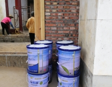 友情漆助力新農村建設，打造美麗新家園。